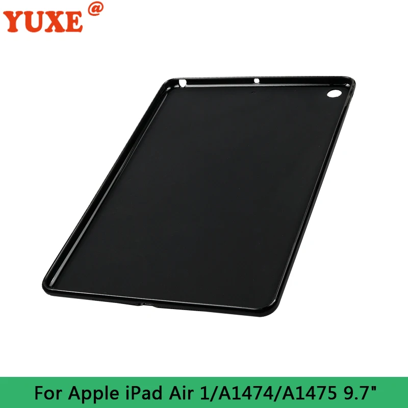 

Tablet Case For iPad Air 2013th air1 9.7 inch A1474 A1475 Cover Fundas Silicone anti-drop Back Cases for ipad air 1 9.7"