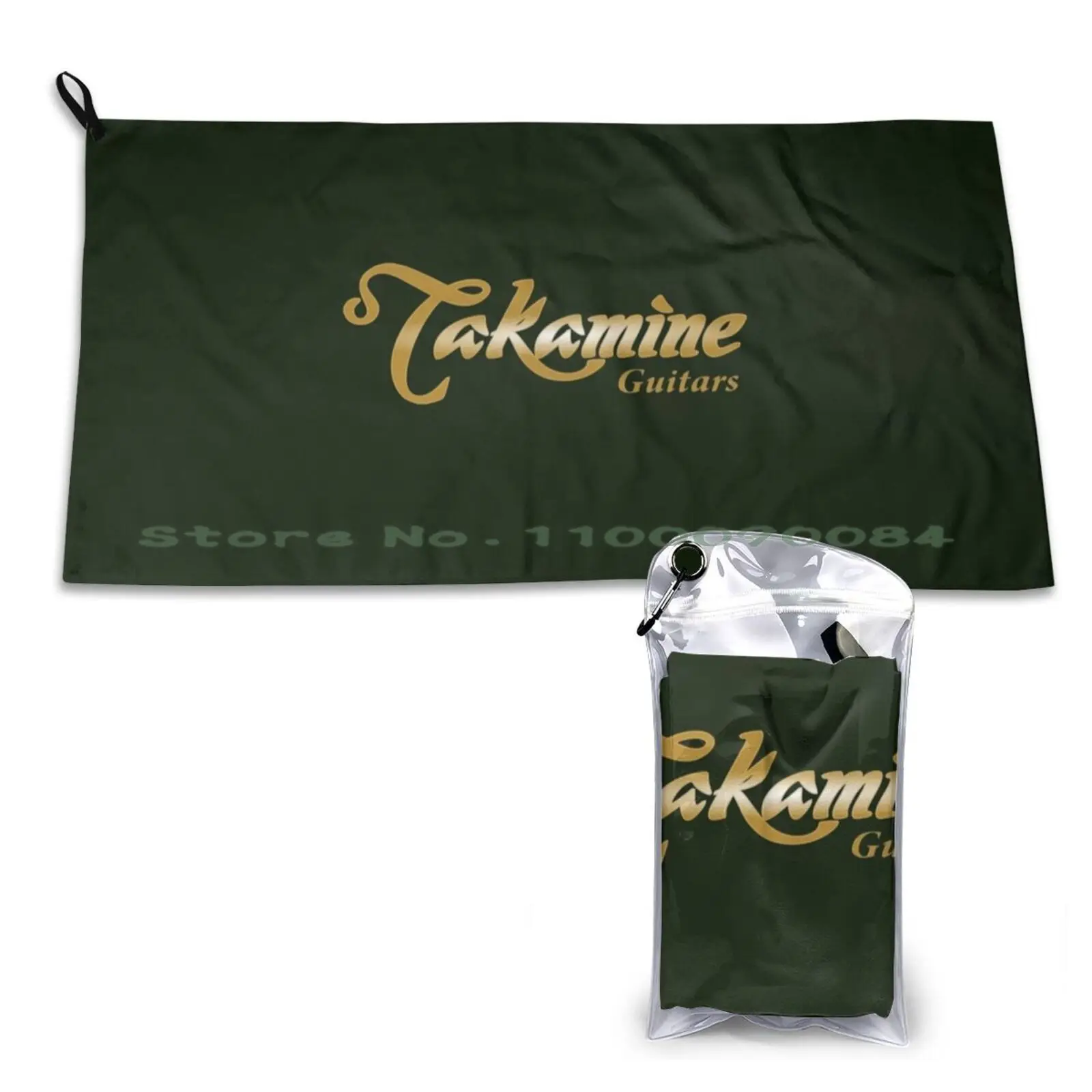 Awesome Takamine Logo Quick Dry Towel Gym Sports Bath Portable Binance Soft Sweat-Absorbent Fast Drying Pocket Comfortable