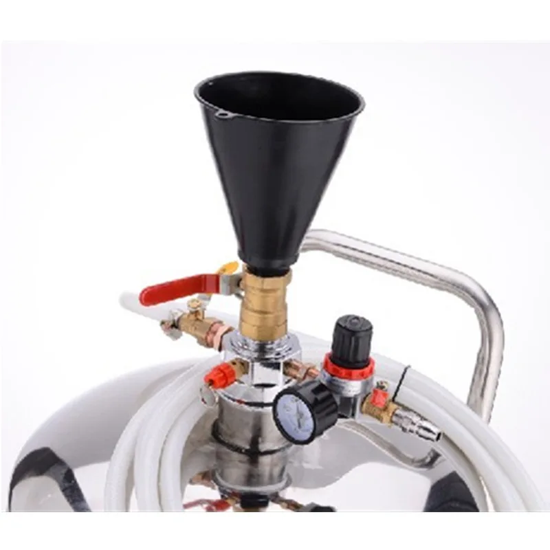 Imagem -04 - Engrossador Pneumático 304 de Máquina de Espuma para Lavagem de Carro de Baixa Pressão Ferramenta de Limpeza Equipamento de Beleza do Carro Ferramenta Aplicadora de Limpeza Aço Inoxidável