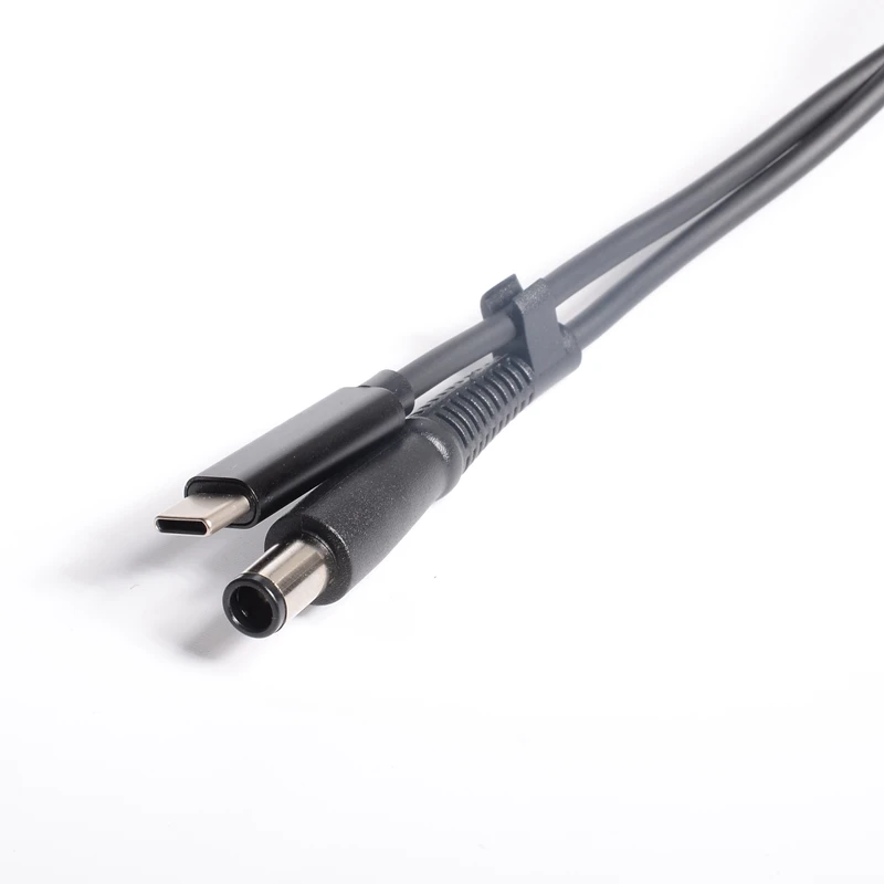 7.4X5.0 Mm Với Pin Jack USB Loại C Điện PD Bộ Chuyển Đổi 7.4 * DC 0.6Mm cắm Cáp Kết Nối Dây Sạc Laptop HP