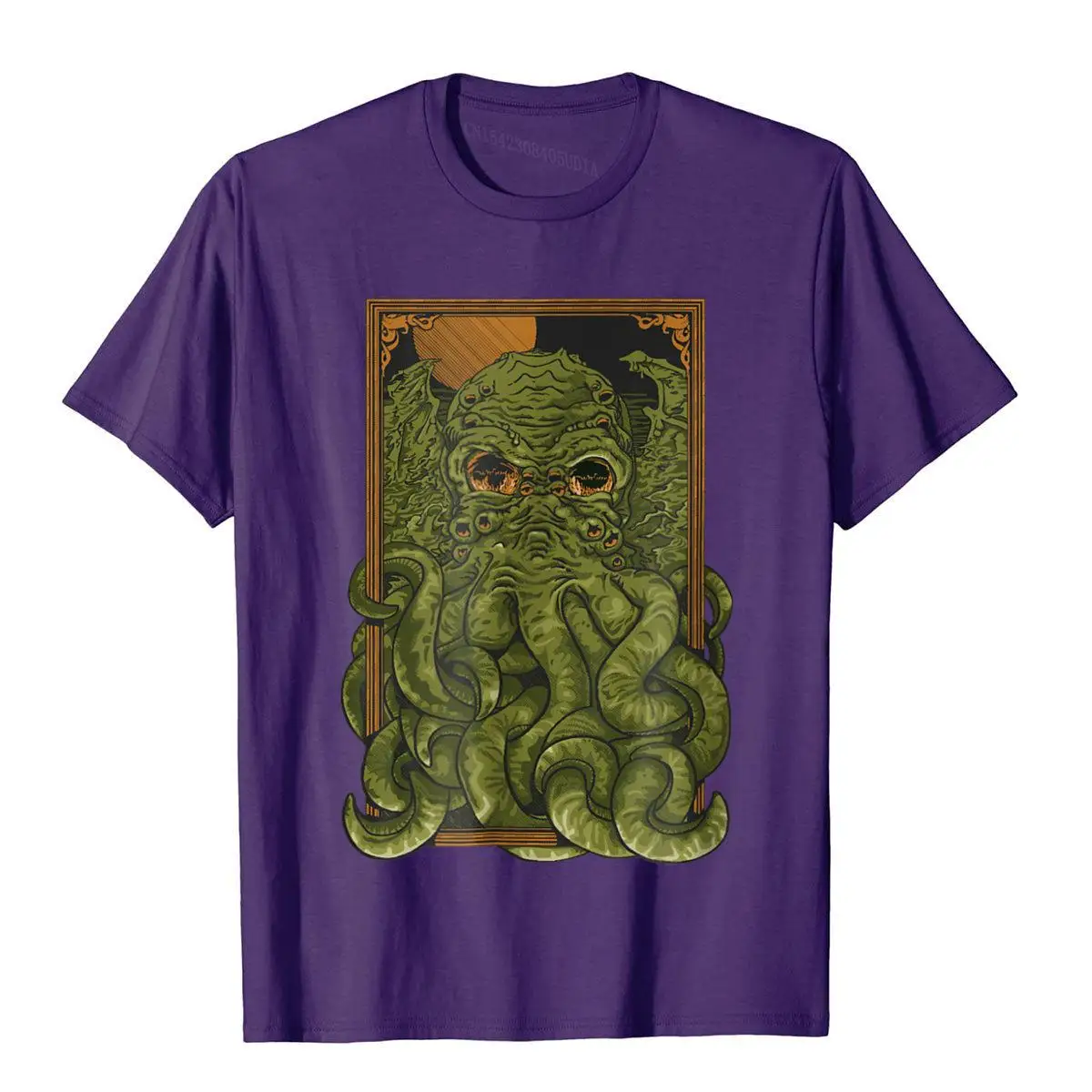 Shirt.Woot Answer The Call Of Cthulhu T-Shirt Fitted Summer Tops T Shirt Cotton T Shirt For Men Geek