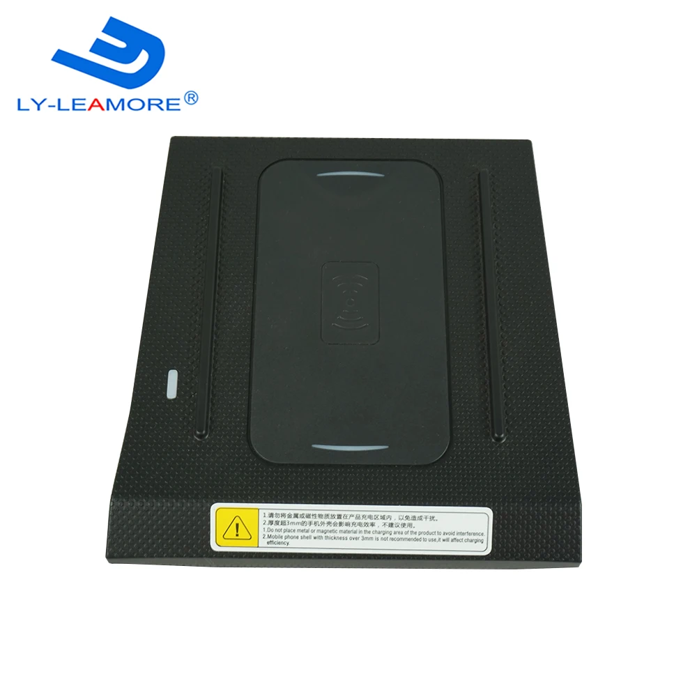 

LEAMORE Fast Wireless Charger Accessories For PRADO 2018-2020 Batter Charger Mobile Phone Accesspries 10W/15W