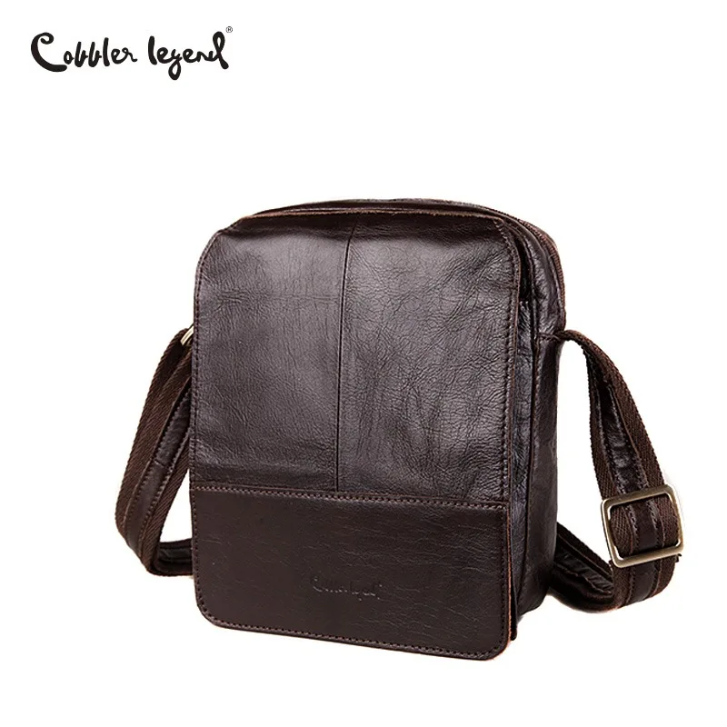 Cobbler Legend – sac à bandoulière en cuir véritable 100%, sacoche de luxe pour les affaires, 2019