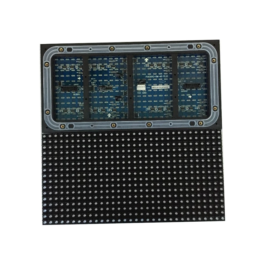 Led Teken Ali Express P10 Outdoor Dip Module Led Panel 320X160Mm Module Resolutie 32x16dots Full Color Led scherm