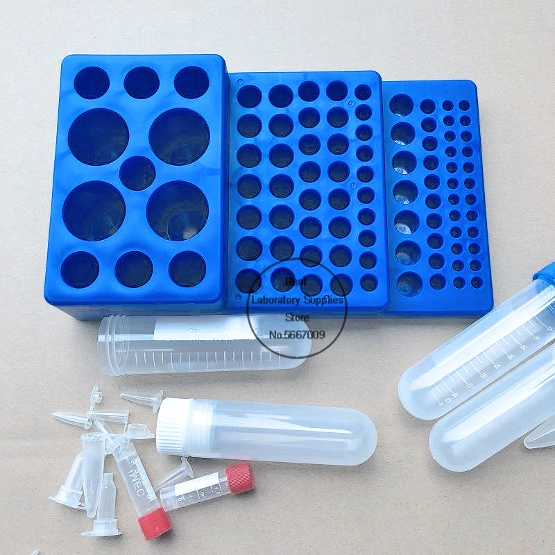 1 stücke Labor PlasticTrapezoidal Multi-zweck Zentrifuge Rohr Halter, Multi-schicht Einfrieren Rohr Rack