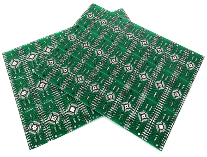 5PCS pinboard QFN32 QFP32 Converter DIP Adapter PCB 0.8/0.65mm Pitch Universal Board Transfer Board