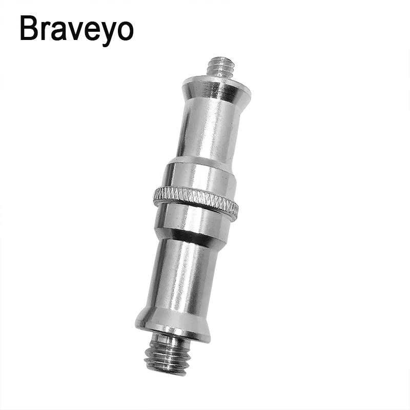 1/4 3/8 Inch Conversion Screw Long Stud Socket Revolving Transfer Metal Screw Tripod Photography Accessories For Dslr Camera