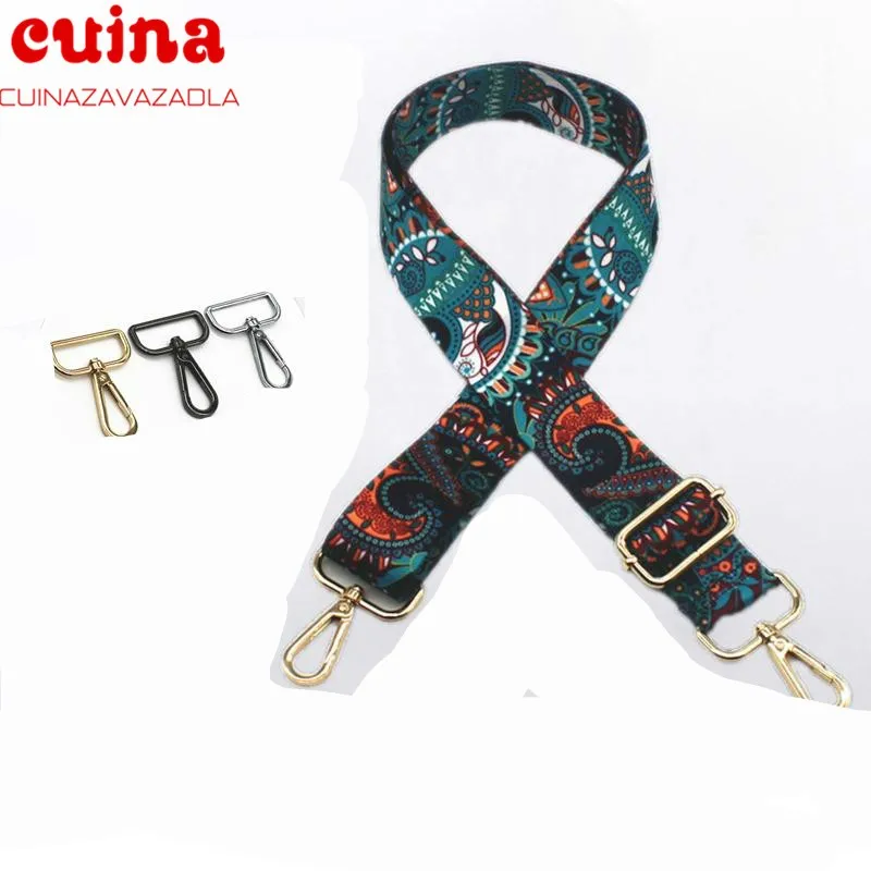 Correa de nailon ajustable para bolso de mujer, accesorios de arcoíris, colgador de hombro, correas de bolso, adorno decorativo con asa Obag