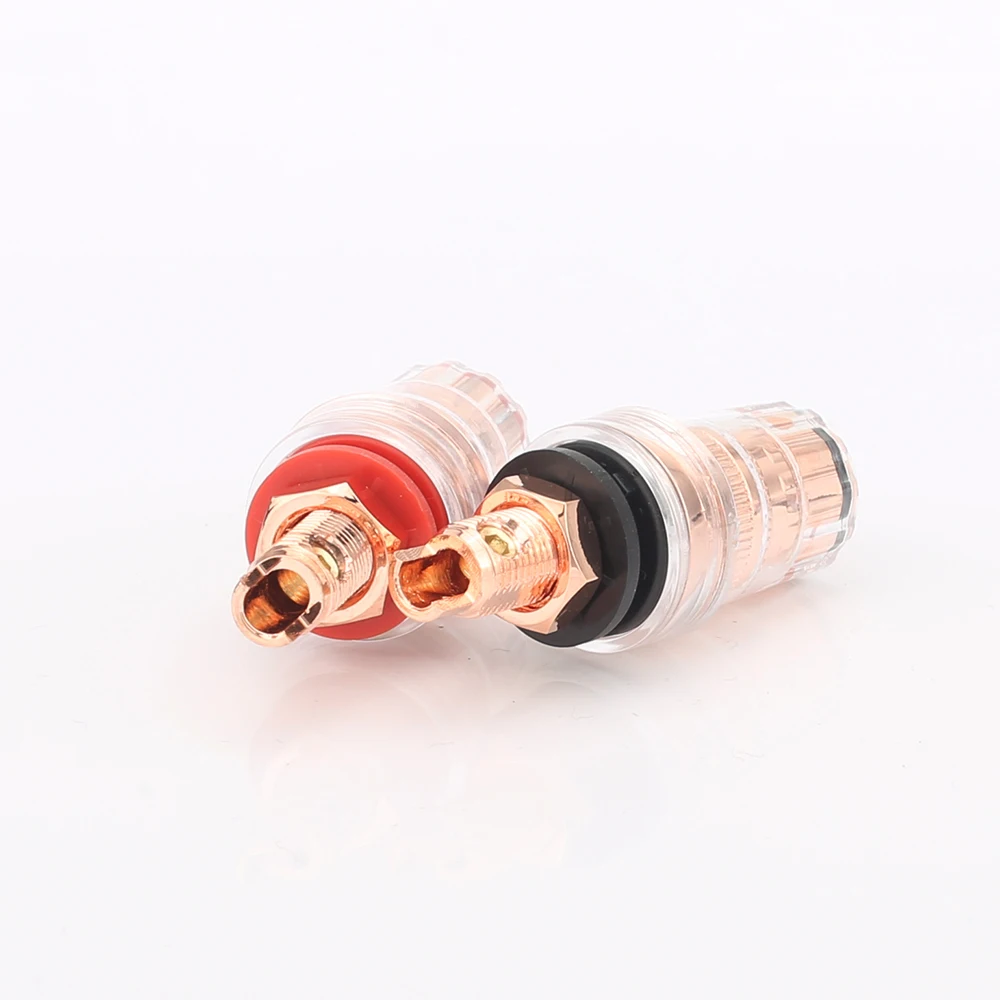 AUDIOCRAST B001 pure copper 99.998% Binding posts speaker connectors Pure copper binding post