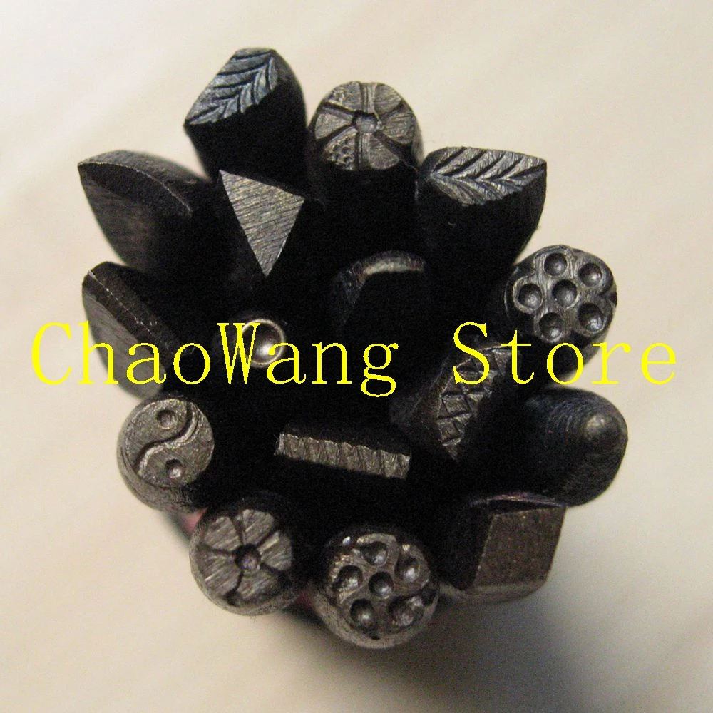 16PCS 20PCS DIY Tools Assorted punches Steel Stamp Punch Set