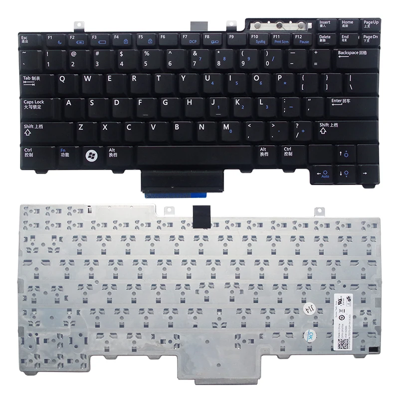 US New Replace laptop keyboard For DELL For Latitude E5300 E5400 E5500 E5510 E5410