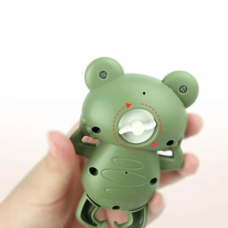 Kids Bathtub Bath Toy Frog Clockwork Dabbing Swimming Kids Children Wind up Water Toy