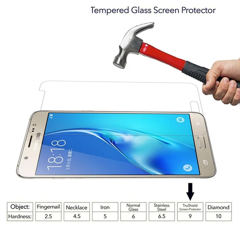 9H Tempered Glass for Samsung Galaxy J7 Neo J701 J7 2016 J710 2017 J730 Screen Protector for Samsung J7 NXT DUOS Core J7 2016 HD