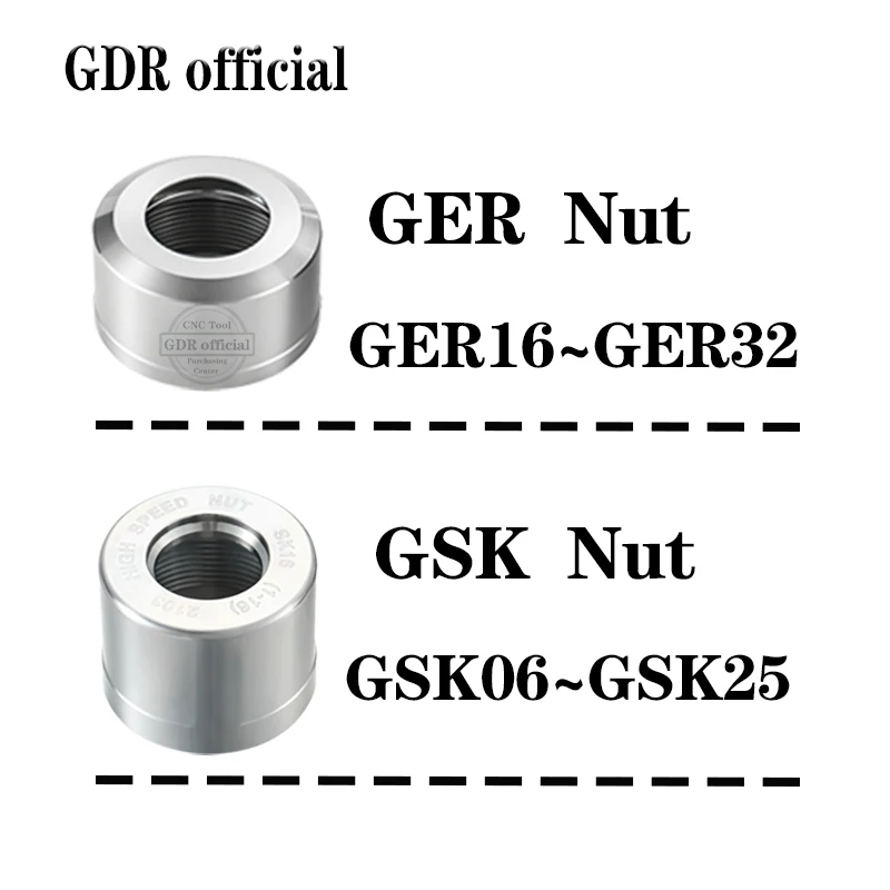 GSK Nut SK10 Collet Chuck Nut GSK06 GSK13 GSK16 GSK20 GSK25 Nut SK collet nut SK06 SK10 SK13 SK16 SK20 SK25 nut GSK tool holder