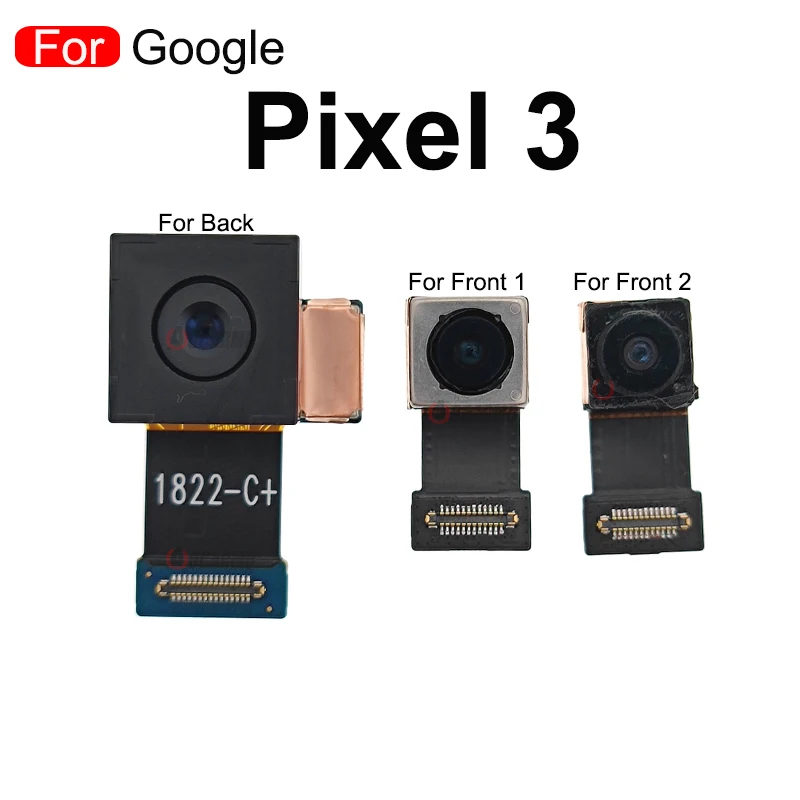 Fullset Camera For Google Pixel 3 / 3XL 3 XL Front Back Rear Big Camera Flex Cable Replacement Parts