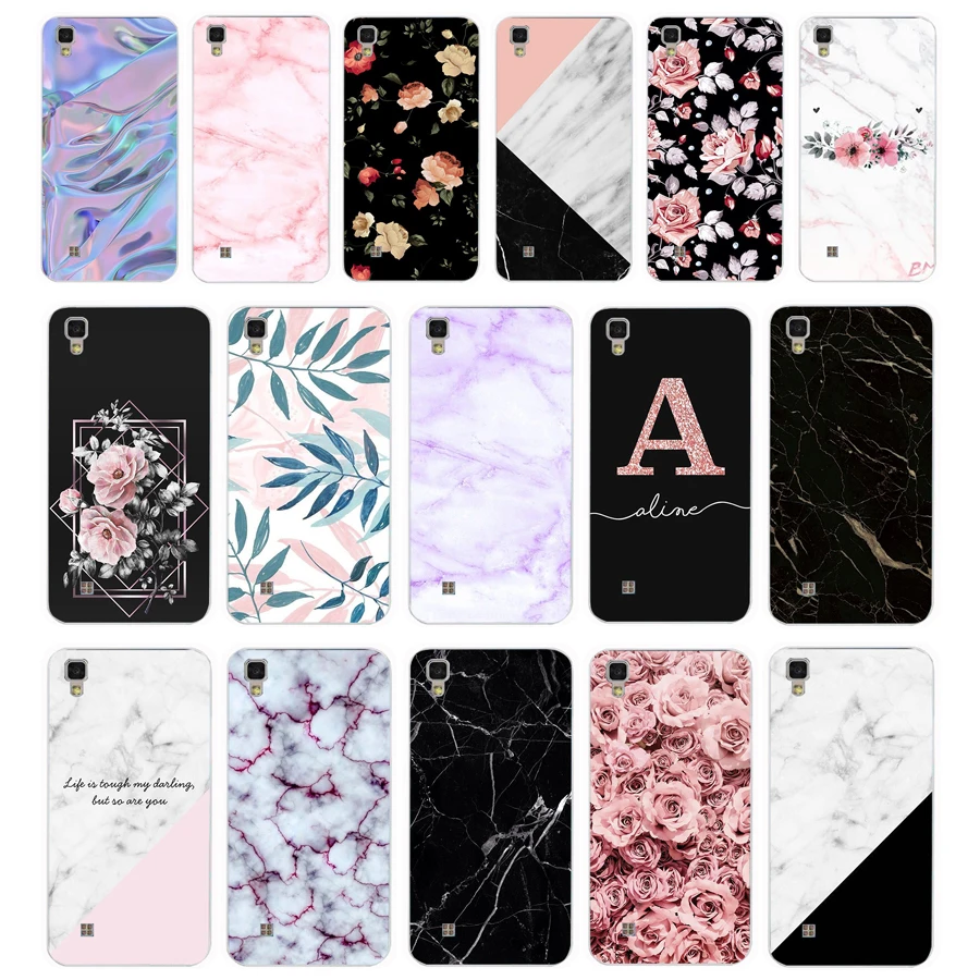 156FG Granite Scrub Marble Stone gift Soft Silicone Tpu Cover phone Case for LG X Power 2 K50 Q60 K10 Case