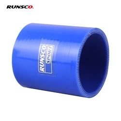 Silicone Txubing Hose Intercooler Turbo Intake Pipe Coupler Hose Universal Straight ID 45/51/63/76/89mm Length 76mm