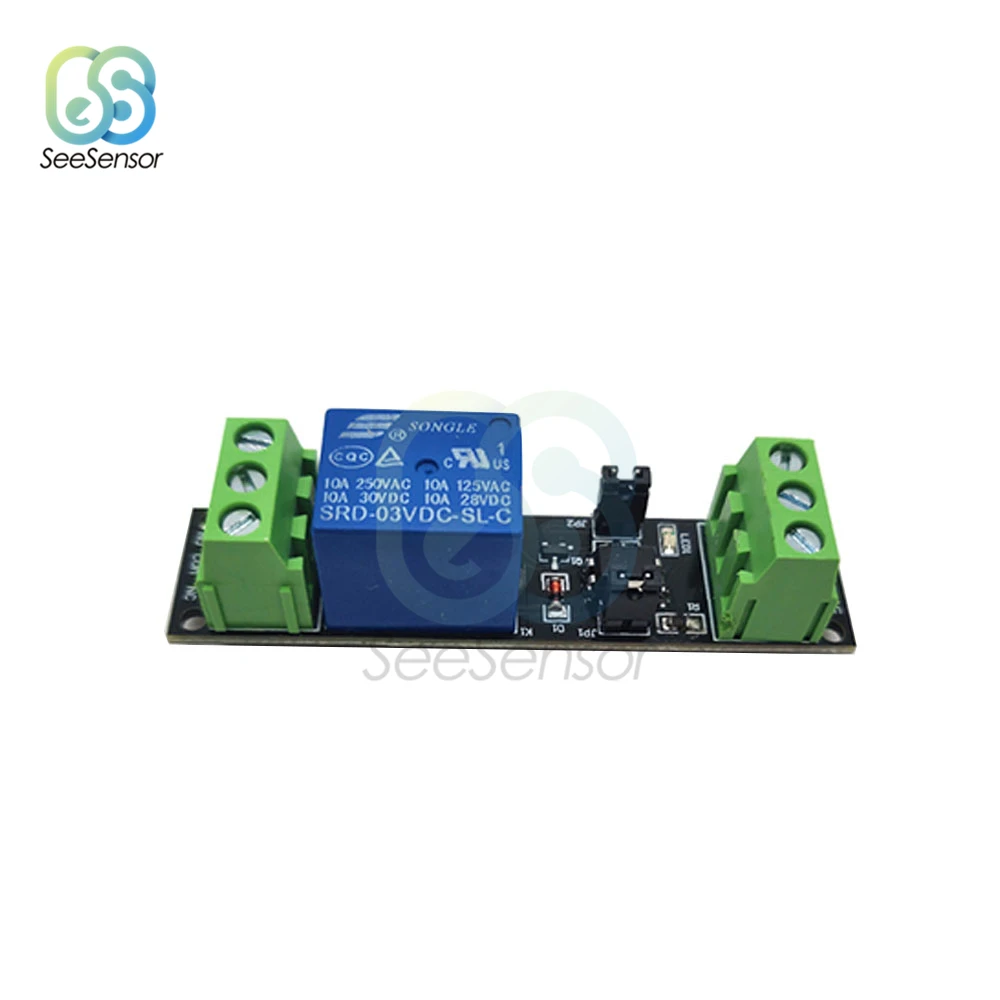 DC 3V/3.3V 1 Channel High Level Driver Relay Module Optocoupler Isolated Drive Control Board for Arduino SRD-DC03V-SL-C