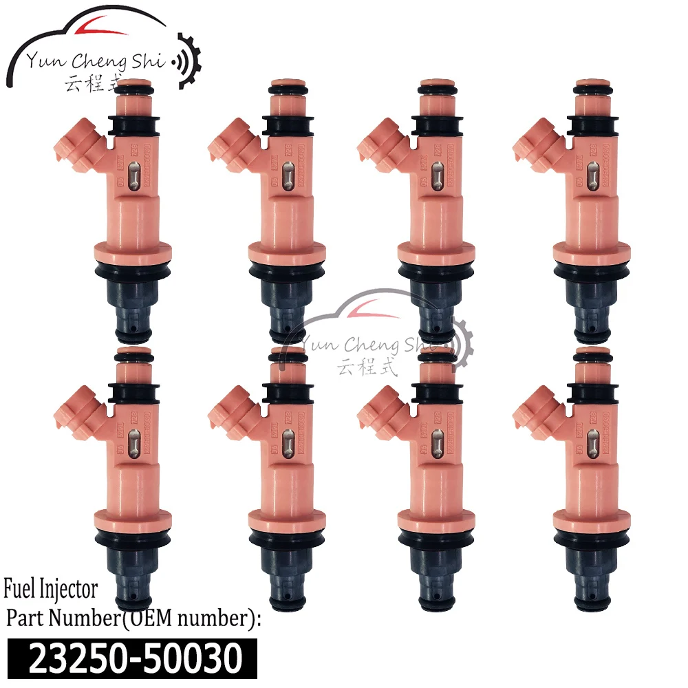 8pcs/lot 23250-50030 23209-50030 New Fuel Injector For Toyota LEXUS ASIA SC430 01~05 GS30/35/43/460 05~08 LS430 00~03 4.3L 3UZ