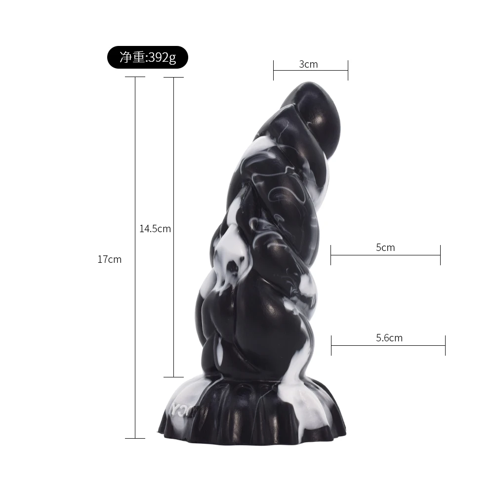 FAAK 2021 new animal dildo Ancient Mythical Beast erotic design silicone white and black large anal sex toys female masturbator