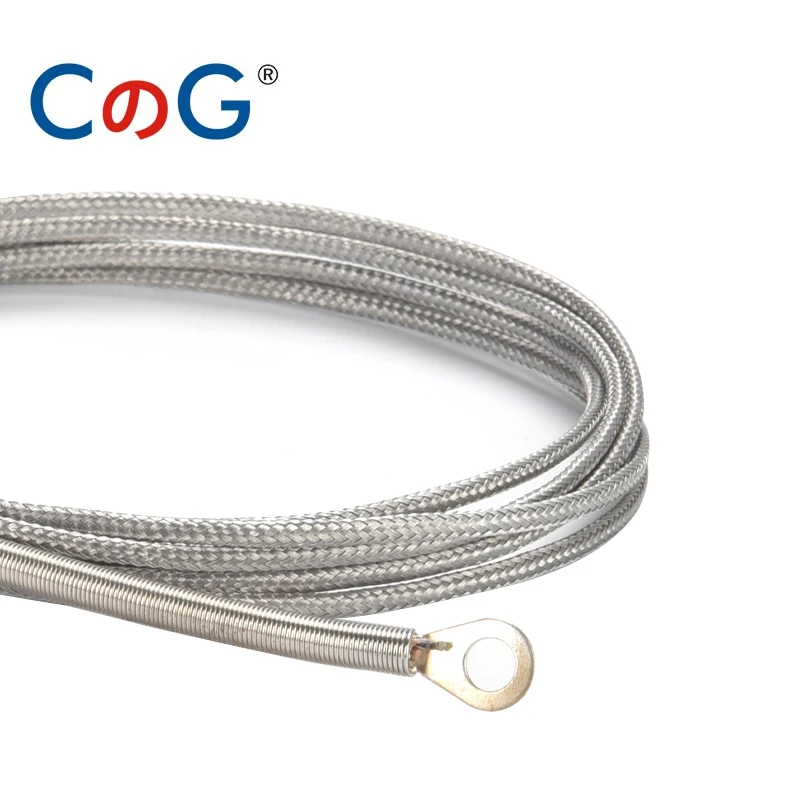 CG 5mm Hole 1m 2m 3m 5m Washer Gasket Type Probe K J Temperature Thermo Sensor Cable for Industrial Temperature Controller