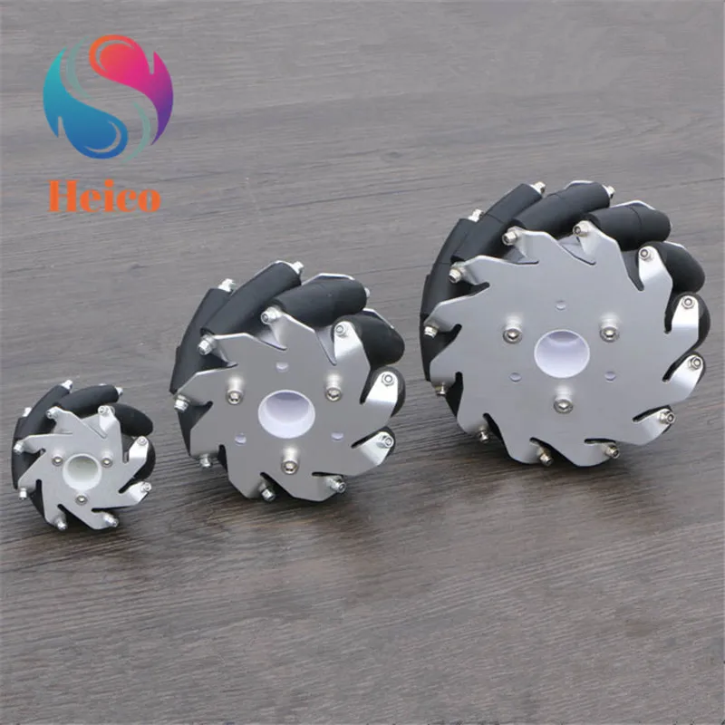 4pcs/set 60/75mm Omnidirectional Universal Wheel With 3/4/5/6/8mm Coupling For Smart Robot Car Chassis Mecanum Wheel Accessories