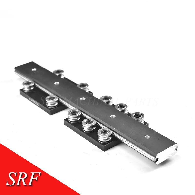 35mm width Black extraposition  Dual Axis Linear Roller Rail OSGR35 with OSGB35-6UU slide block