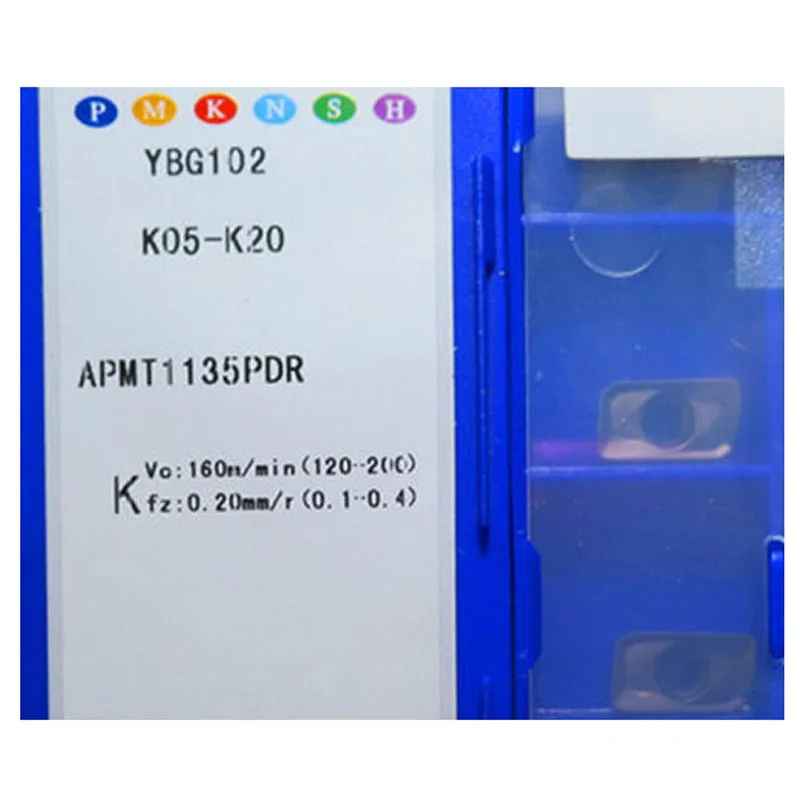 APMT APMT1135 PDR APMT1604 APMT1135PDR APMT 160408 PDER APMT 160416 PDER DR YBG102 YBG205 YBG202 Ferramentas de corte CNC Inserções de torneamento