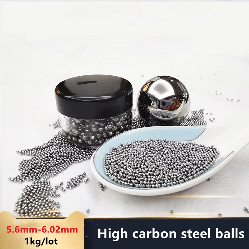 

1kg high carbon steel balls G100 Dia 5.6 5.88 5.9 5.93 5.95 5.98 6 6.01 6.03 6.02 mm slingshot ammo hunting steel bearing ball