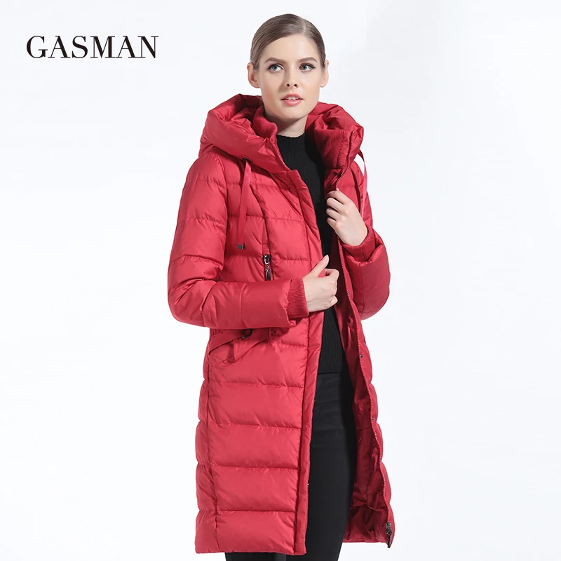 Imagem -04 - Gasman 2023 Grosso Mulheres Bio para Baixo Jaqueta Marca Longo Cabolsa de Inverno com Capuz Quente Parka Moda Jaqueta Nova Coleção Feminina 1827