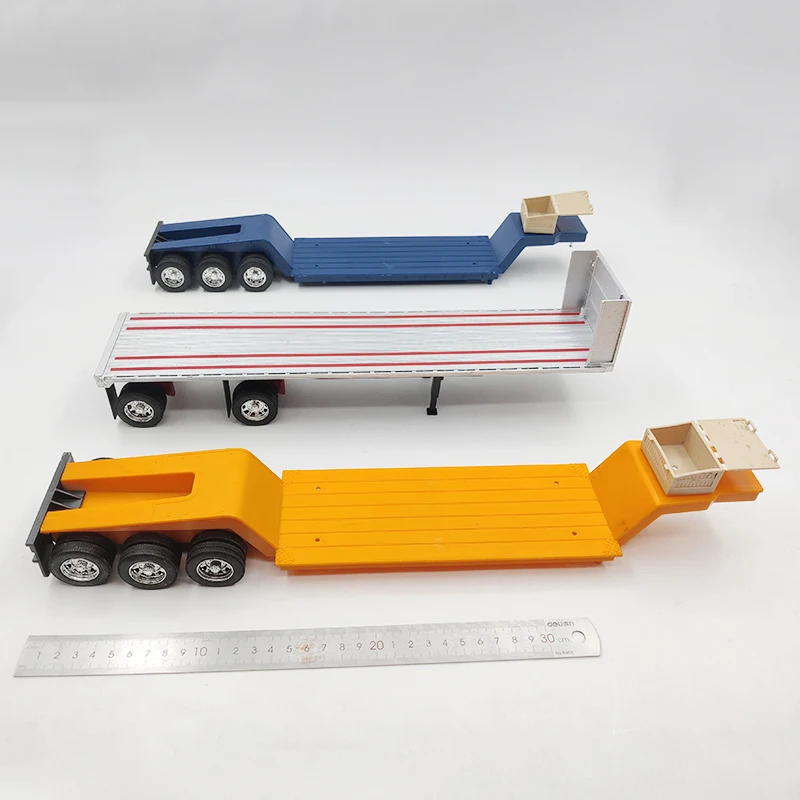 45cm Diecast 1:32 Scale Truck Model Toys Modification Scene Accessories Trailer Vehicle Traffic Transportation Scenario Display