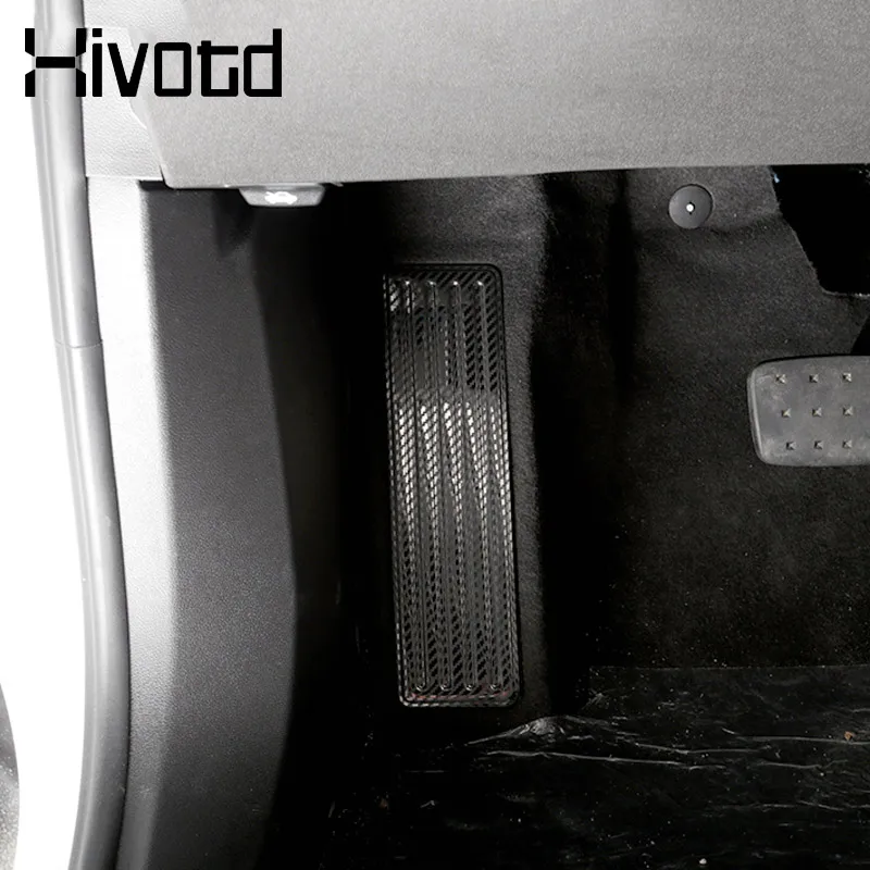 Hivotd Car Styling Rest Pedal Cover Non-Slip Trim Interior Parts Footrest Pad Garnish Accessories For Chevrolet Blazer 2020 2023