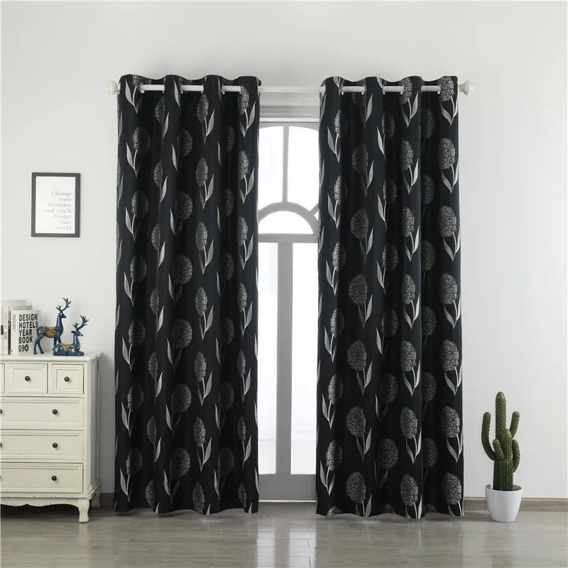 Free Custom GYC2532 Buy Height Fixed The Width Gyrohome 1PC Linuo Blackout Curtain  