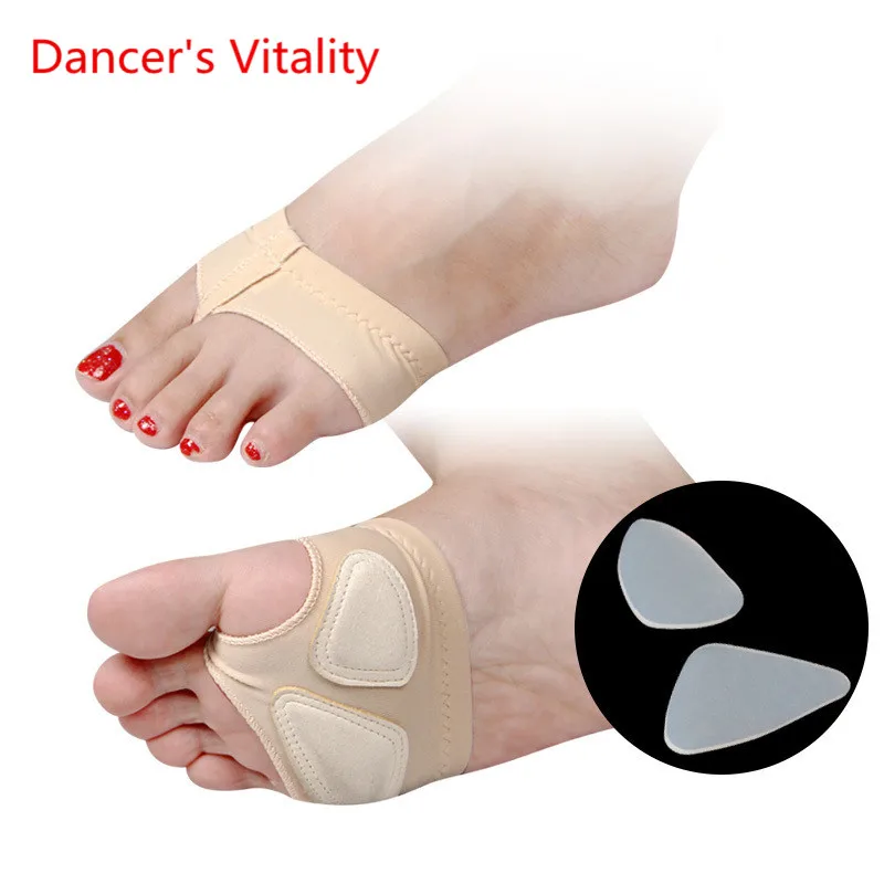 Belly dance socks Dance shoes ballet Latin gymnastics adult training shoes half palm foot guard