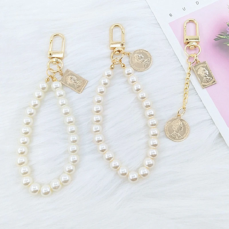 الإبداعية لطيف قذيفة محارة اللؤلؤ المفاتيح المرأة حقيبة حلية حلية معدنية رسالة القلب سيارة كيرينغ ل AirPods سماعة اكسسوارات