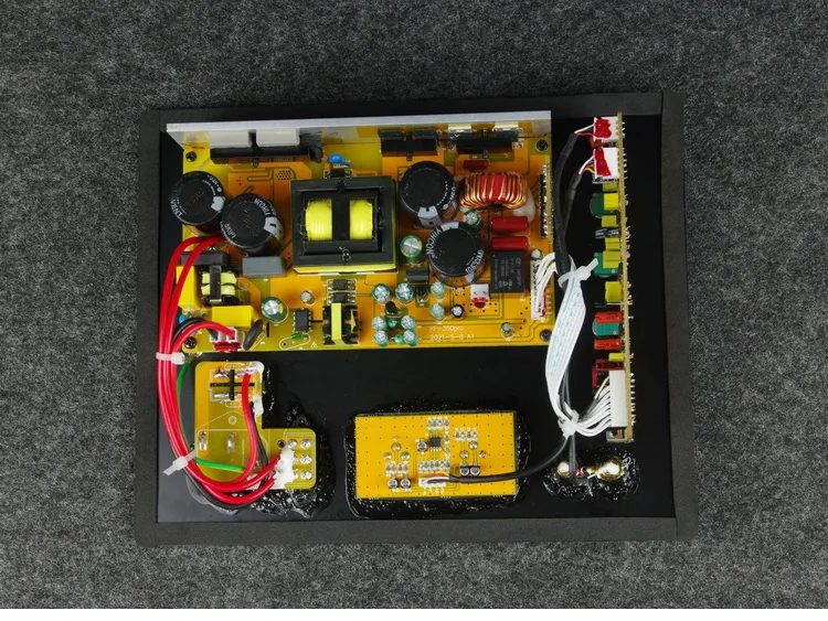 Placa amplificadora de subwoofer de 350W con algoritmo EQ dinámico, subwoofer amplificador adecuado para placa de subwoofer de 10 ~ 12 pulgadas