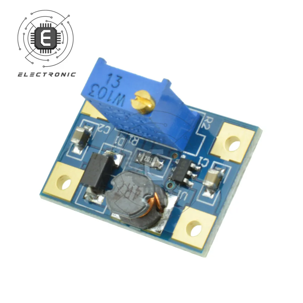 DC-DC 2V-24V DC 2V-28V 2A SX1308ปรับแหล่งจ่ายไฟ Step Up boost Converter โมดูลปัจจุบัน