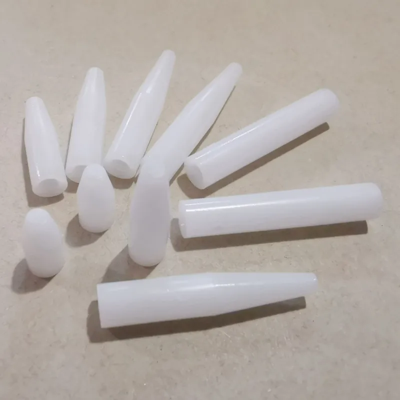 50PCS/package 6x10 /15/20/25/30/35/40/45 /50mm Tip PCB Test Fixture Parts Board POM Pressure Rod White