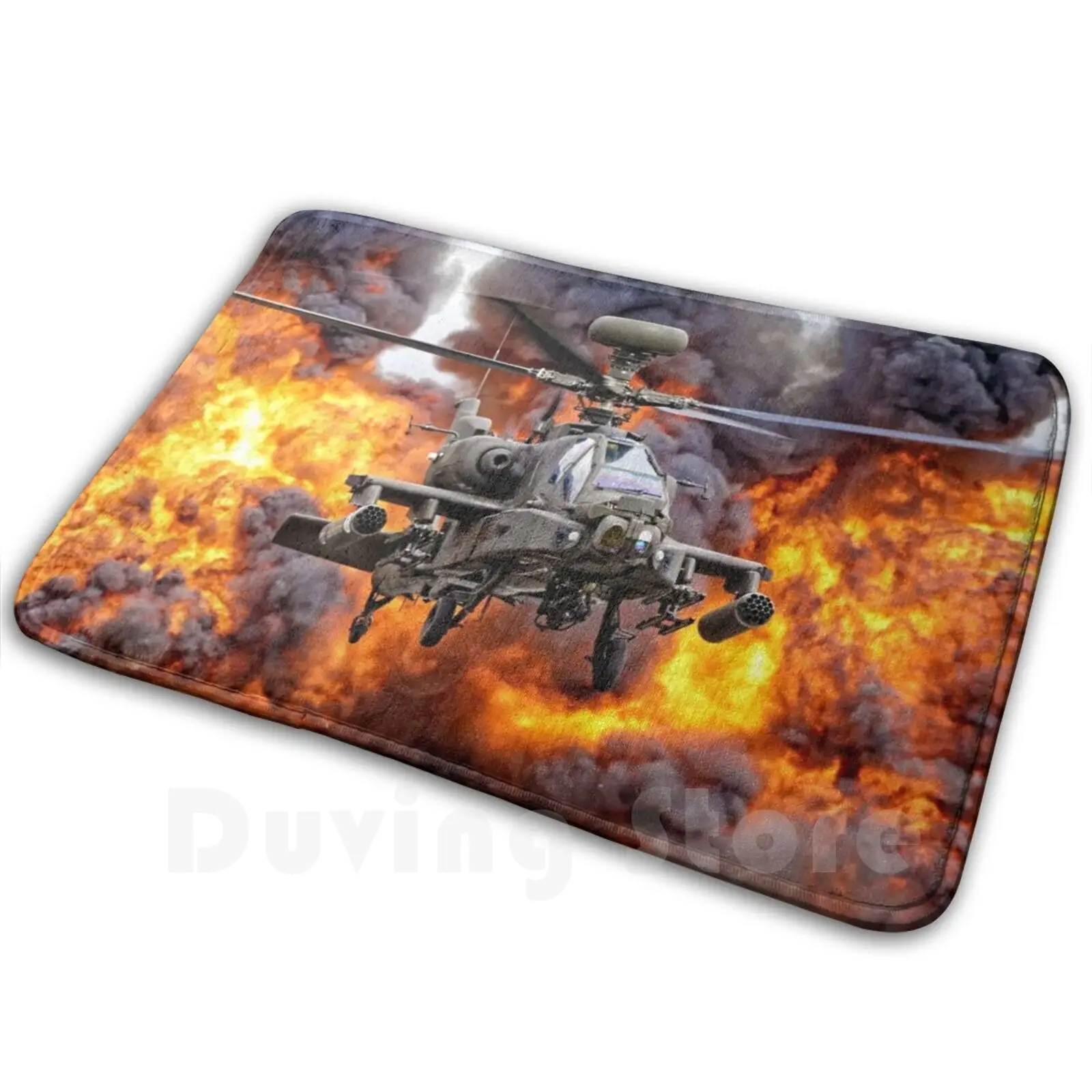 Augustawestland Apache Ah1 Soft Non-Slip Mat Rug 1770 Carpet Cushion Augustawestland Apache Ah1 4 Regiment Army Air Corps