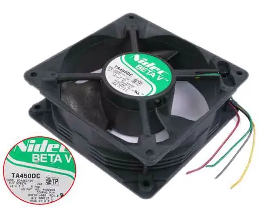 

Nidec B34262-34 241761-002 DC 12V 0.80A 120x120x38mm 4-Wire Server Cooling Fan