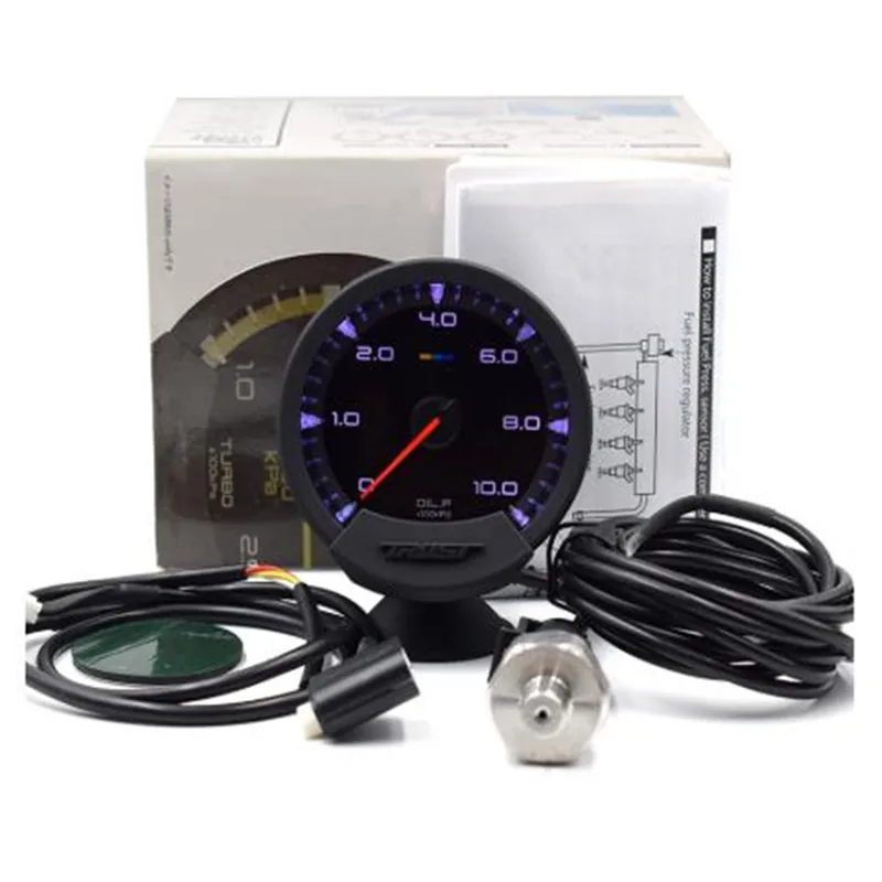 GReddI Sirius Meter Series Trust 7 Colors Water temp Oil Temp Oil Press Turbo Boost RPM Voltage Car Gauge With Sensors