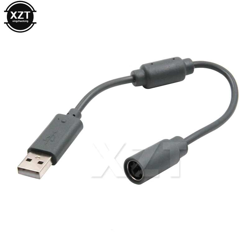 USB Breakaway Extension Cable to PC Converter Adapter Cord For Microsoft Xbox 360 Wired Controller Gamepad Game Accessories