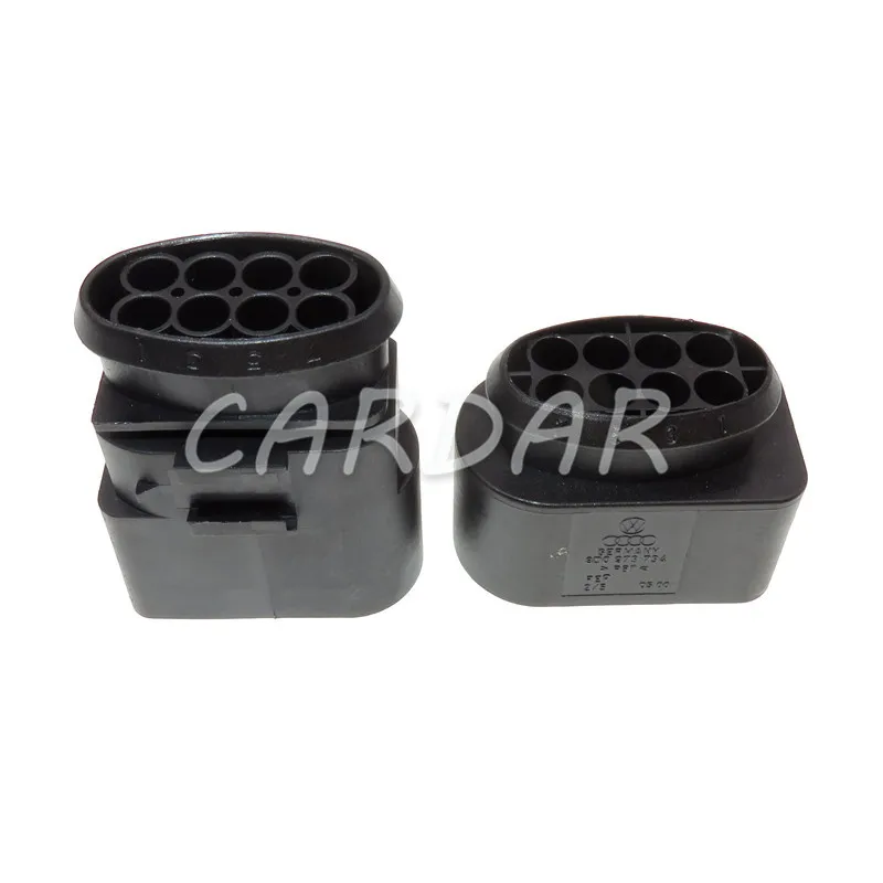 1 zestaw 8 Pin 3.5mm 8D0973834 Auto wodoodporne złącze 8D0 973 834 8D0 973 734 Radar tylne światło gniazdo elektryczne dla VW Audi
