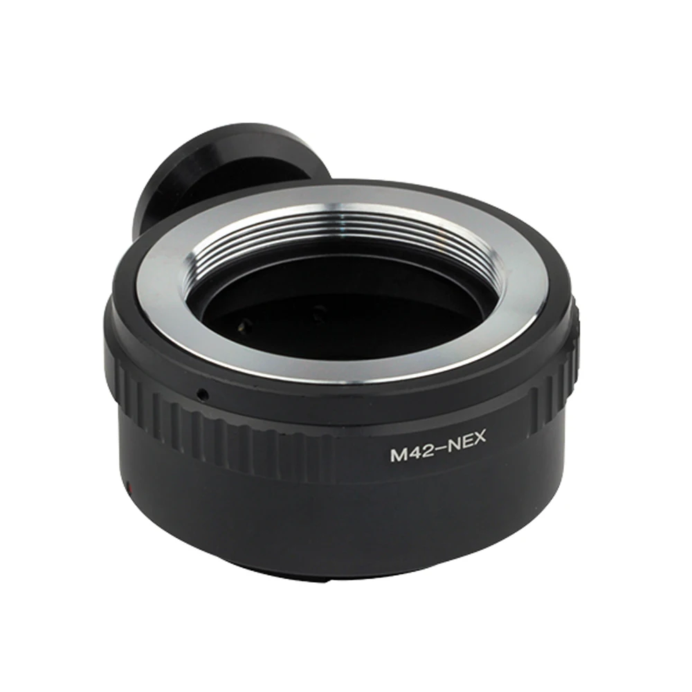 Pixco Tripod Lens Mount Adapter Ring for M42 Screw to Sony E Mount NEX Camera ZV-E10 A1 A7C A7SIII A6600 A9II A7RIV A6100 A6400