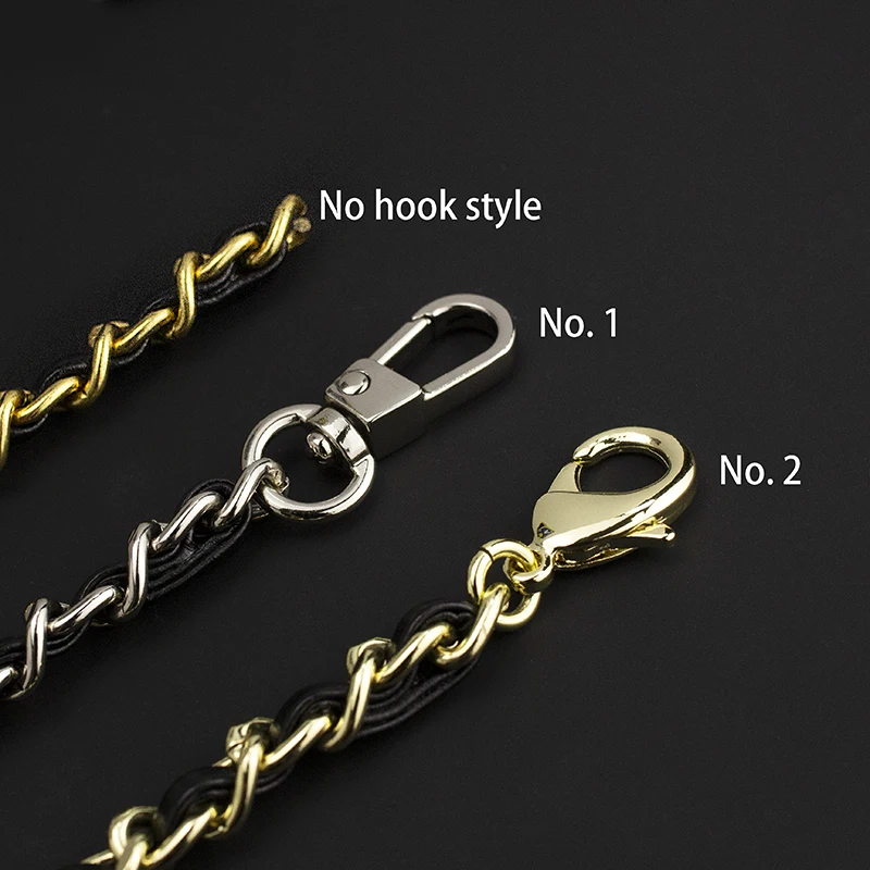 TINBERON Luxury Brand chain straps Metal Diamond Ball Decorative Chain Replacement Adjustable Shoulder crossbody bag strap part