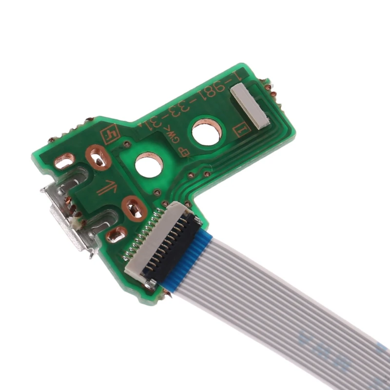 Replace USB Charging Port Board For JDS-040 PS4 Controller With 12Pin Flex Cable