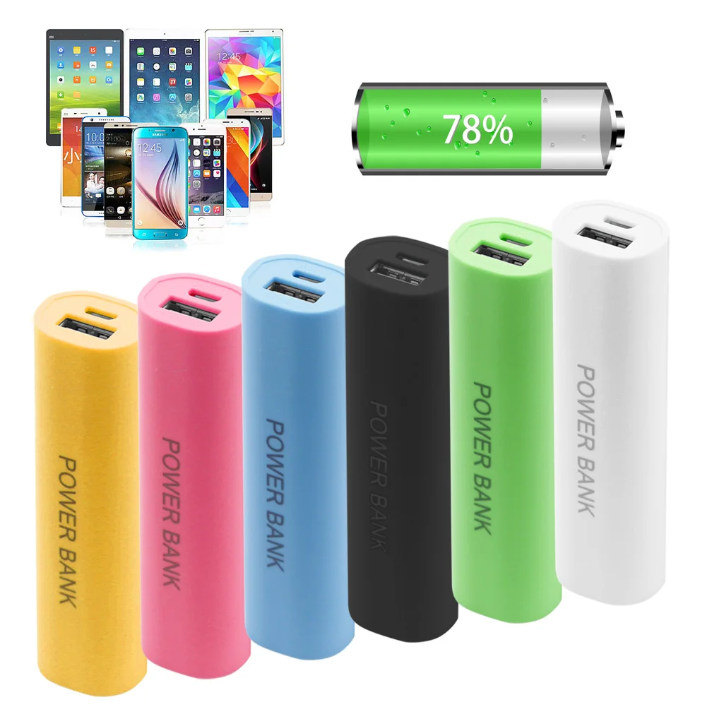 Brand New and High Quality Leiouser Portable Mobile USB Power Bank Charger Pack Box Battery Case For 1 X 18650 DIY