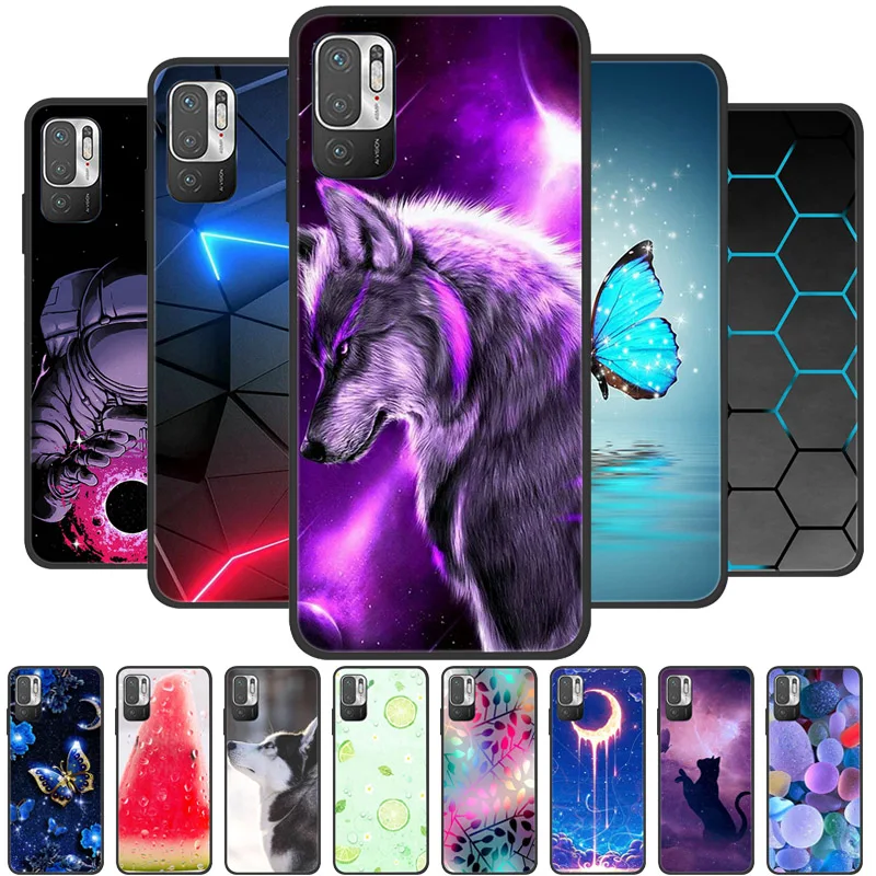 For Xiaomi Redmi Note 10 5G Case Soft Silicon TPU Back Phone Cover For Xiaomi Redmi Note10 5G Case Redmi Note10 5G NFC Coque