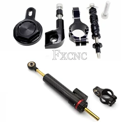For YZF R1 1998-2001 Motorcycle Steering Stabilize Damper Bracket Mount CNC Motorbike FOR YAMAHA YZF R1 1998-2001 2000 1999