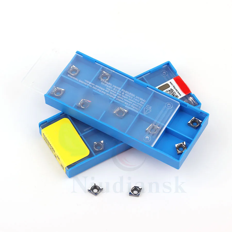 Herramientas de torneado de aluminio de carburo, inserto de fresado, cnc, CCGT060202 AK H01 CCGT060204 AK H01